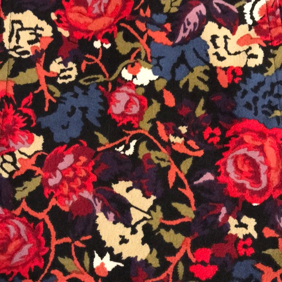 Christopher Banks Floral Skirt Fall/Winter Size 8 - Picture 4 of 9